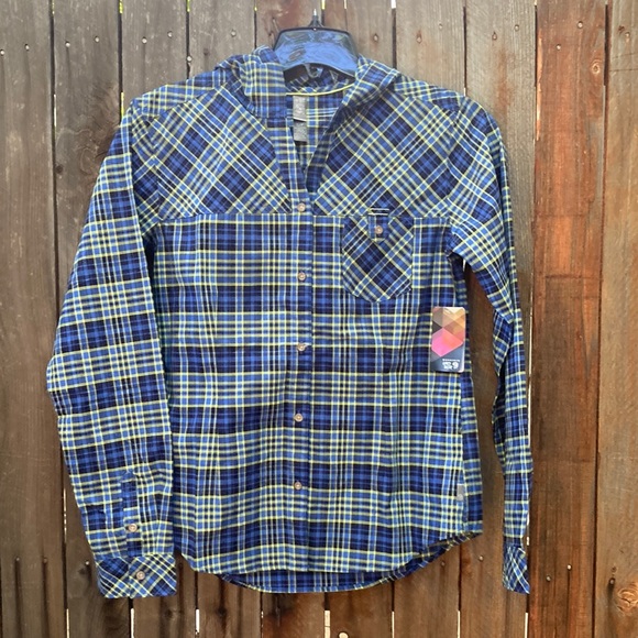 mountain Hard Wear women's tahoma hooded flannel - Picture 1 of 5